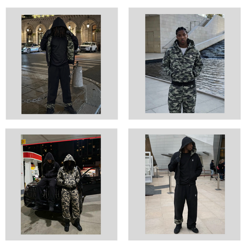 CAMO REVERSIBLE SWEATPANTS